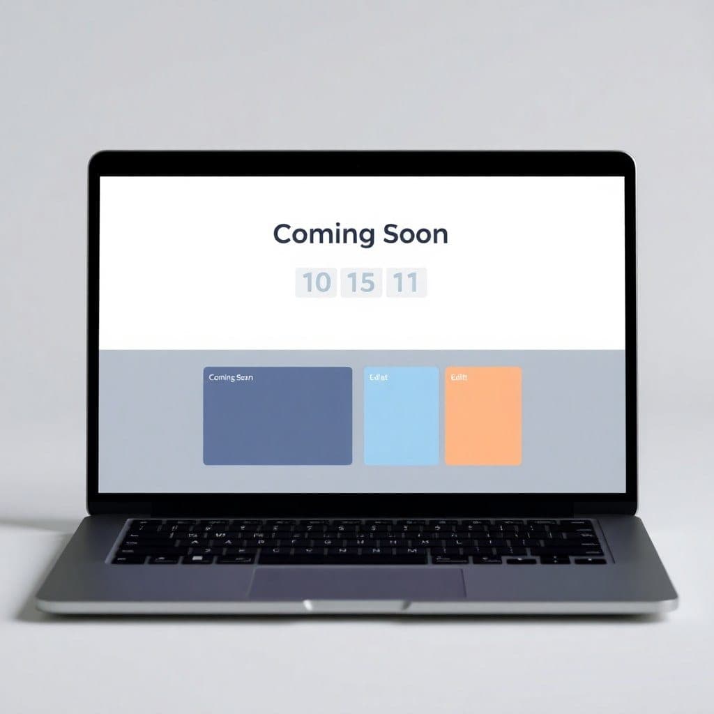 Maintenance Mode Page Builder